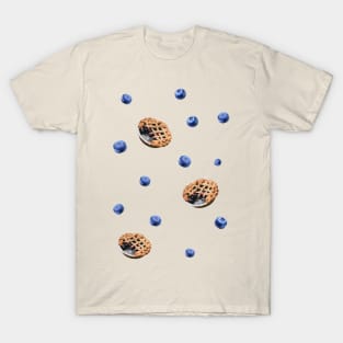 Blueberry pie pattern T-Shirt